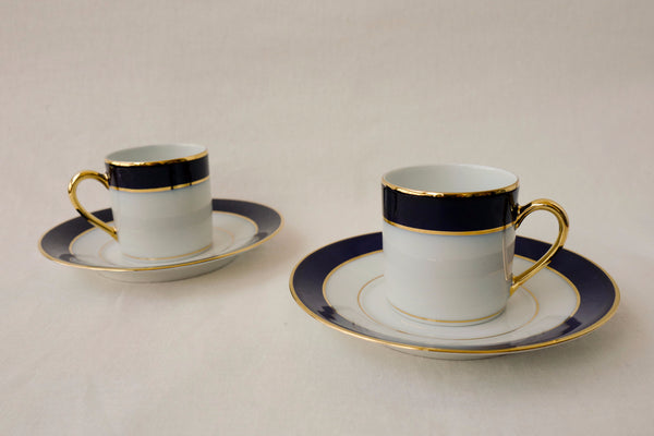 Bleu de four Cup & Saucer (Set of 2)