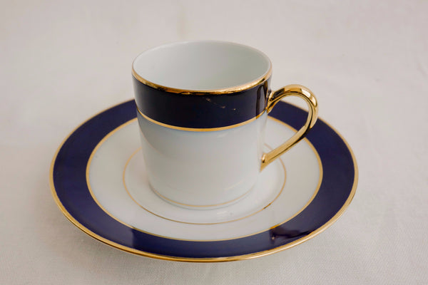 Bleu de four Cup & Saucer (Set of 2)