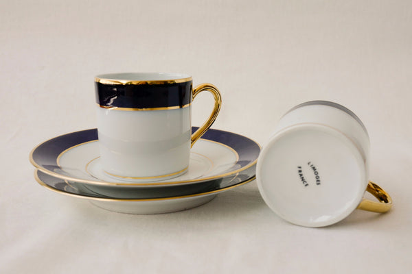 Bleu de four Cup & Saucer (Set of 2)