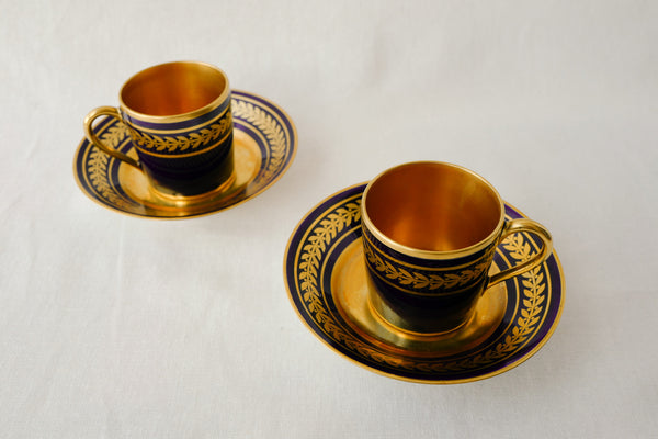 Empire Style Litron Cup & Saucer (Set of 2)