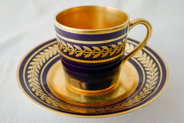 Empire Style Litron Cup & Saucer (Set of 2)