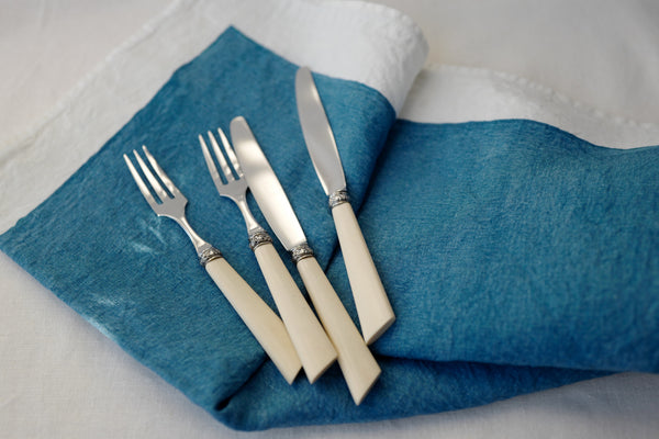Dessert Cutlery Set (Ivory powder)
