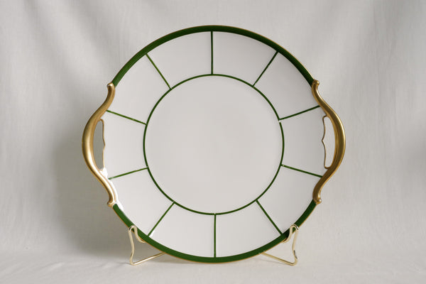 Art Déco Design Cake Serving Plate