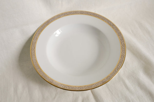 Gold & Platinum Rimmed Plate