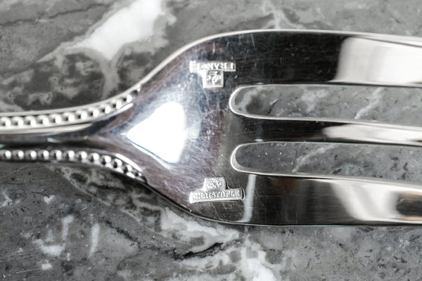 Pearl Silver Plated Cake Fork (Set of 6)