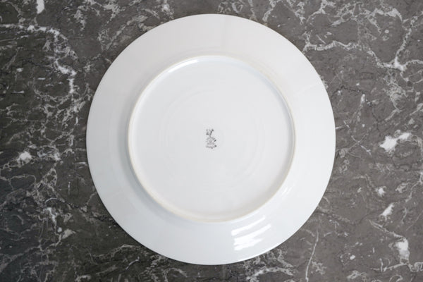 Incrustation Gold Rimmed Dinner Plate