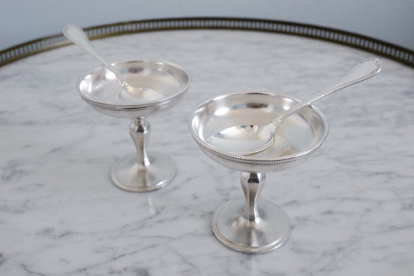 Silver Plated Ice Cream Bowl