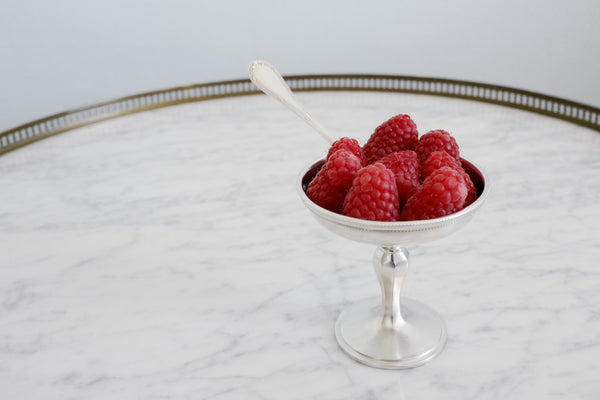 Silver Plated Ice Cream Bowl