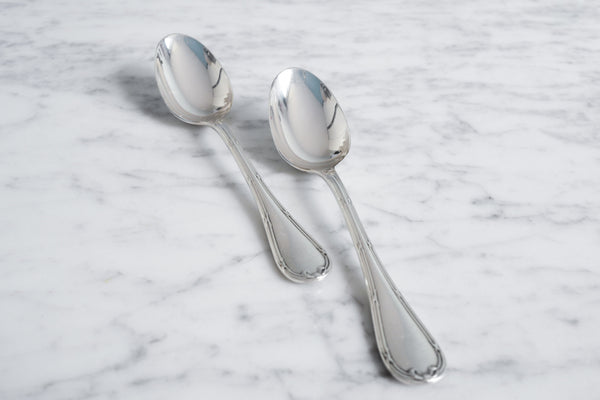 Ribbon Silver Plated Coffee Spoon (Set of 6)