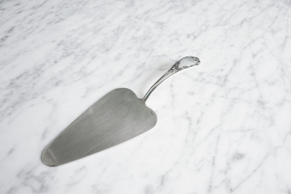 Silver Plated Short Handle Cake Server