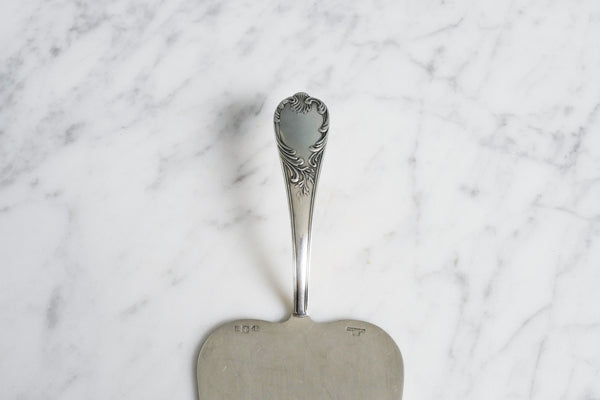 Silver Plated Short Handle Cake Server