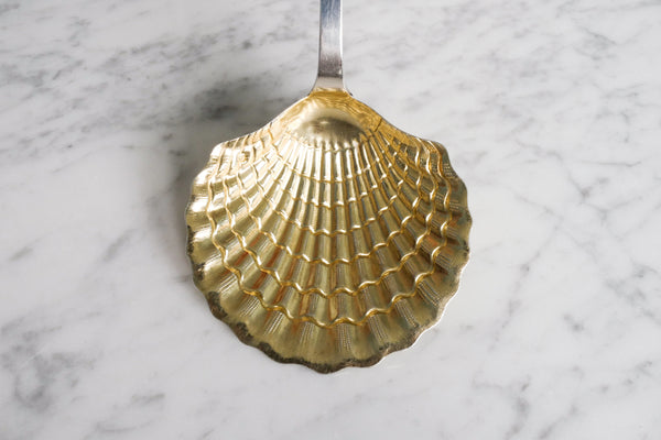 Gold Plated Sterling Silver Berry Server