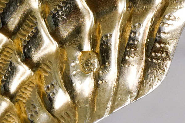 Gold Plated Sterling Silver Berry Server
