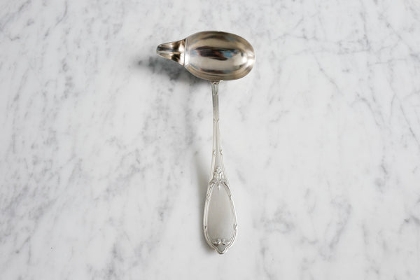 Silver Plated Fat-Skimming Ladle