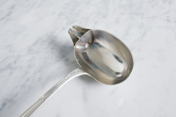 Silver Plated Fat-Skimming Ladle