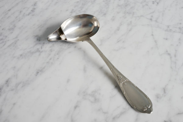 Silver Plated Fat-Skimming Ladle