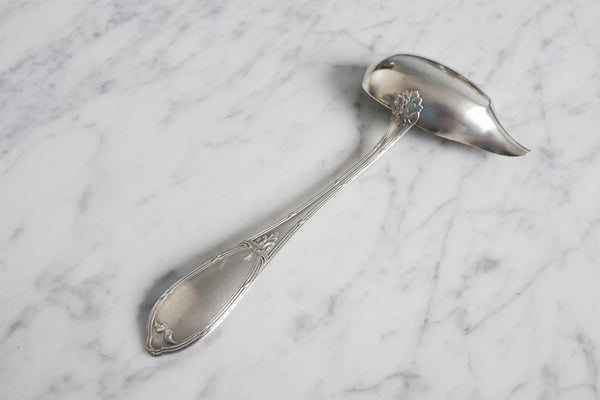 Silver Plated Fat-Skimming Ladle