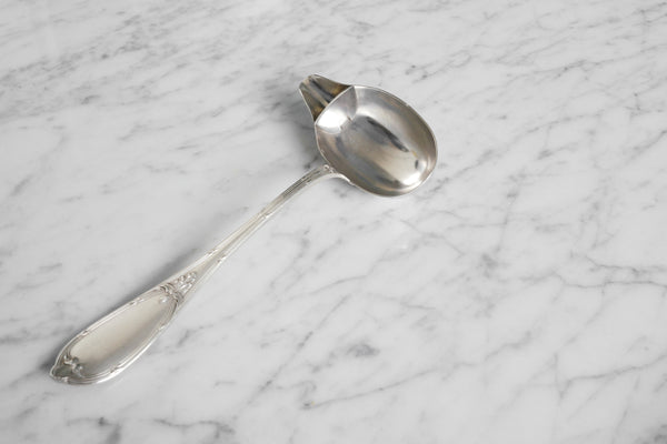 Silver Plated Fat-Skimming Ladle