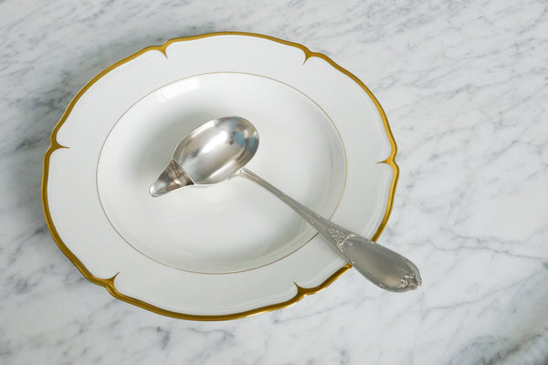 Silver Plated Fat-Skimming Ladle