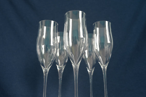 Tulip Crystal Champagne Glass