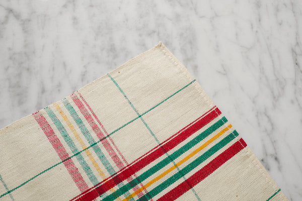 French Linen Tea Towel with initial BM