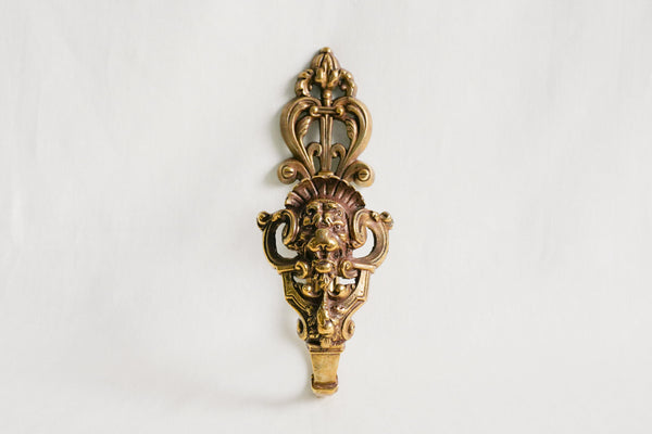 Brass Lion Hook