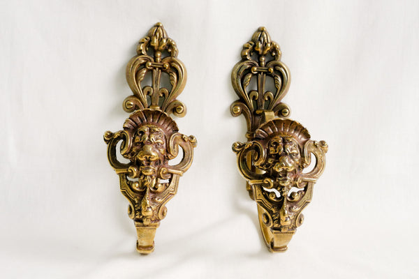 Brass Lion Hook