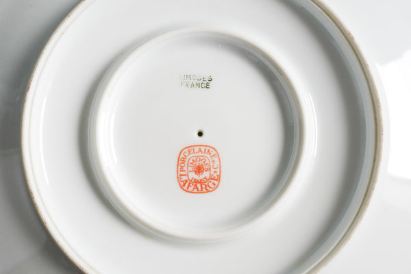 Scalloped Gold Rimmed Sauce Boat