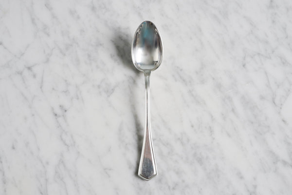 Silver Plated Angled Dessert Spoon (Set of 6)