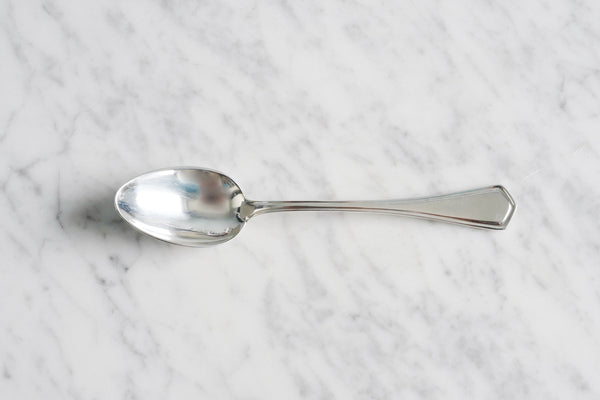 Silver Plated Angled Dessert Spoon (Set of 6)