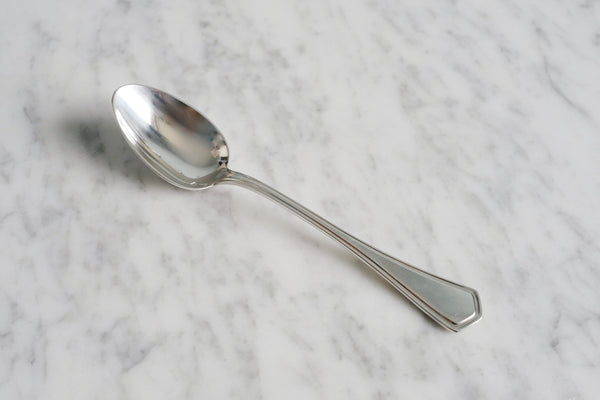 Silver Plated Angled Dessert Spoon (Set of 6)