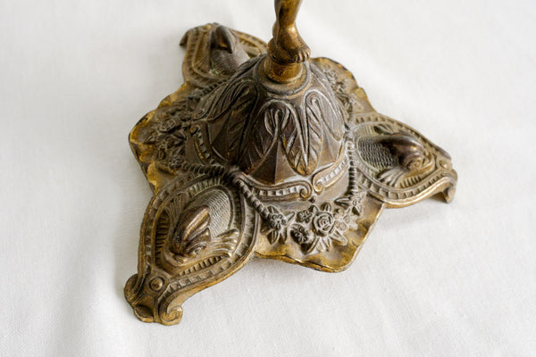 Brass Enfant Candle Holder
