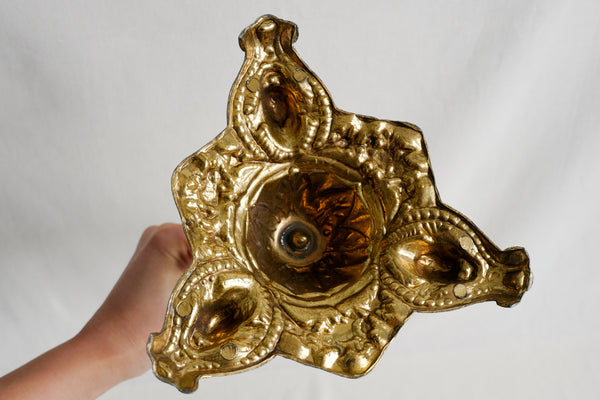 Brass Enfant Candle Holder