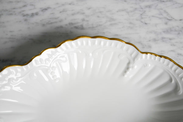 Blanche Oval Plate
