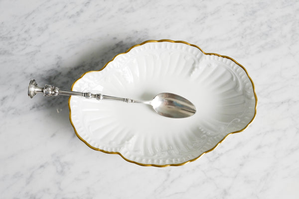 Blanche Oval Plate