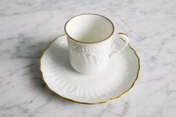 Blanche Coffee Cup & Saucer