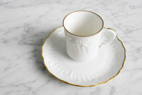 Blanche Coffee Cup & Saucer