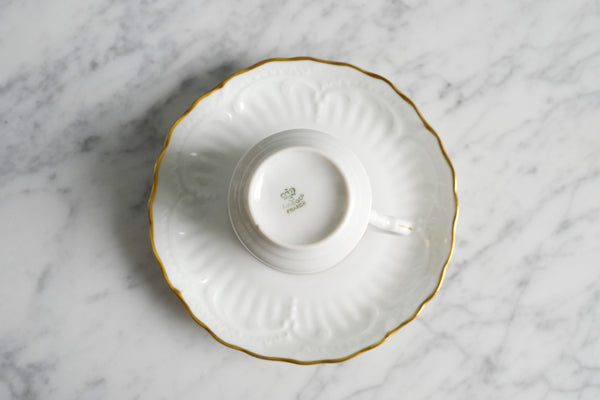 Blanche Coffee Cup & Saucer