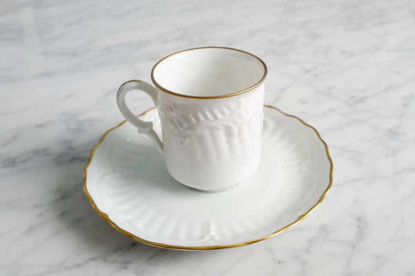 Blanche Coffee Cup & Saucer