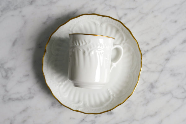 Blanche Coffee Cup & Saucer