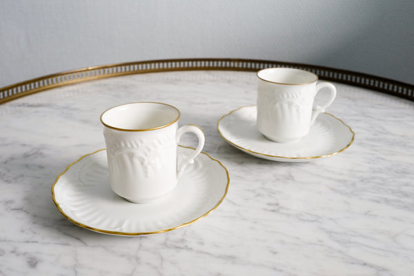 Blanche Coffee Cup & Saucer