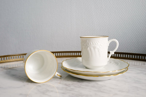 Blanche Coffee Cup & Saucer