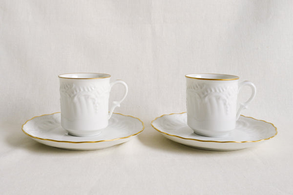 Blanche Coffee Cup & Saucer