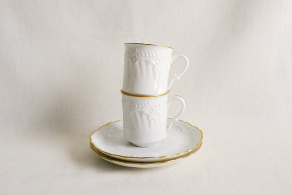 Blanche Coffee Cup & Saucer