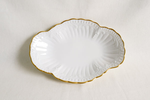 Blanche Oval Plate