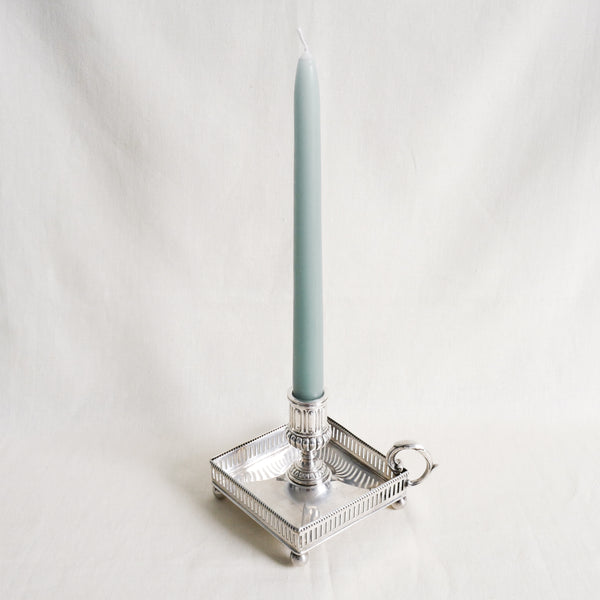 Silver Plated Square Candle Holder