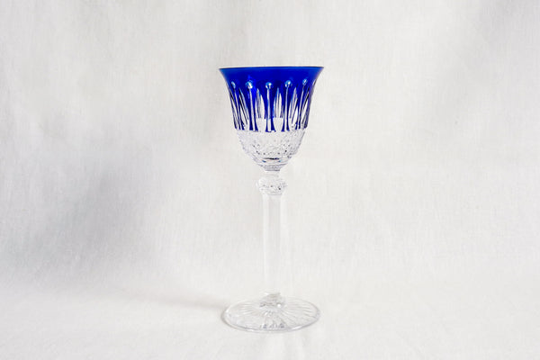 St. Louis Blue Wine Glass