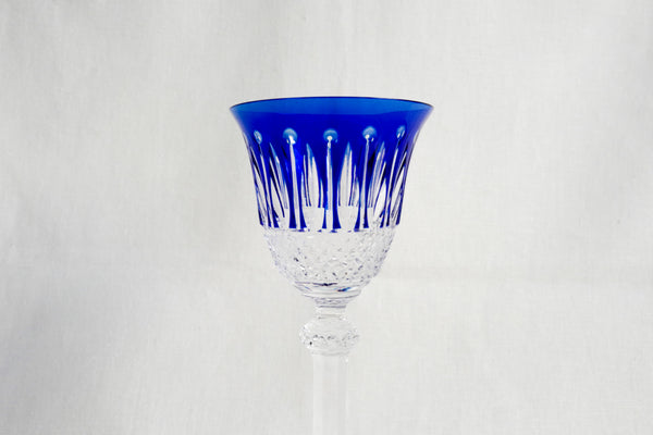 St. Louis Blue Wine Glass