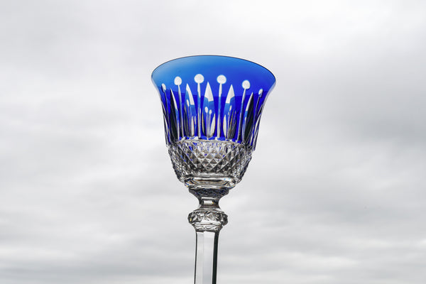 St. Louis Blue Wine Glass