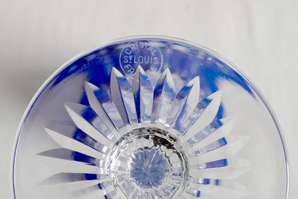 St. Louis Blue Wine Glass